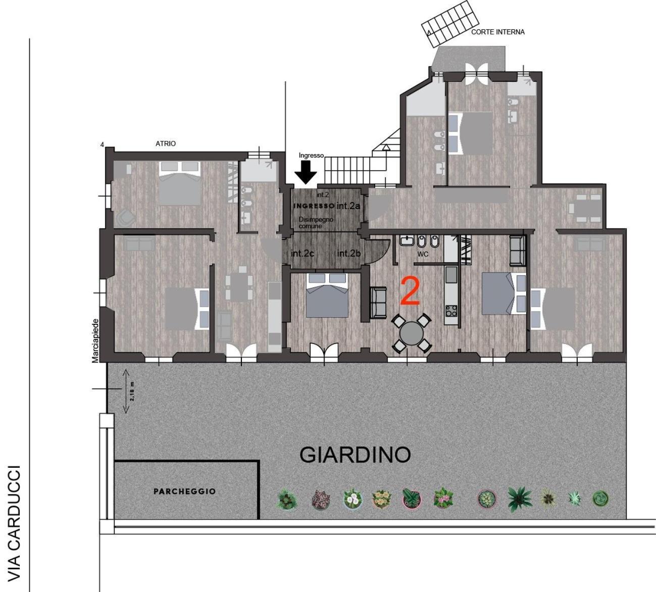 Apartamento C2 Class Apartment, 2 Da Letto Con Giardino In Zona Via Veneto Distante 15 Minuti A Piedi Da Fontana Di Trevi